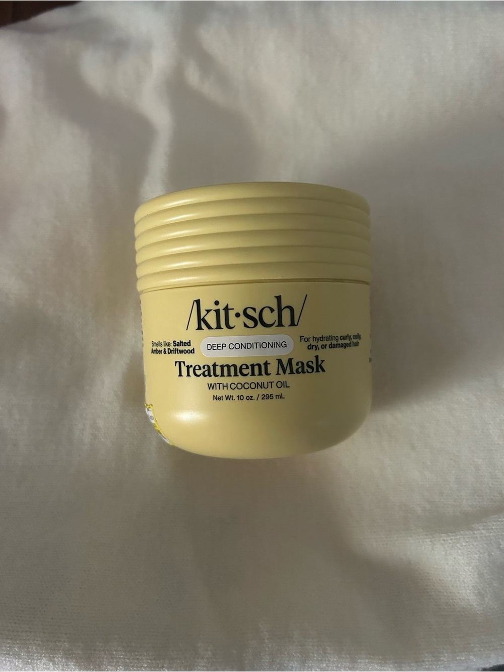Kitsch Deep Conditioning Treatment Mask in Pale Yellow